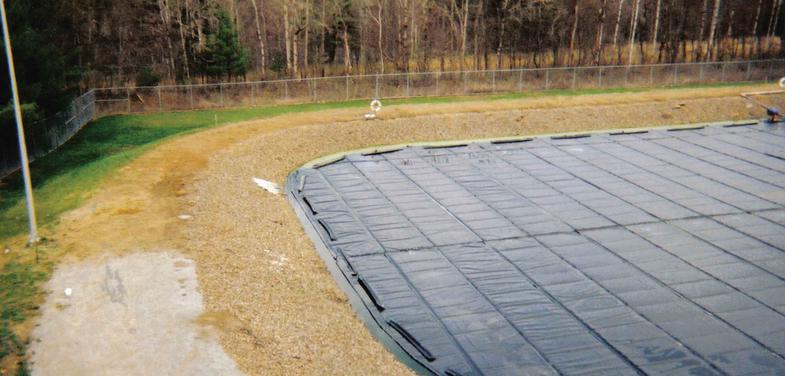 Installed landfill cover by IEC Covers